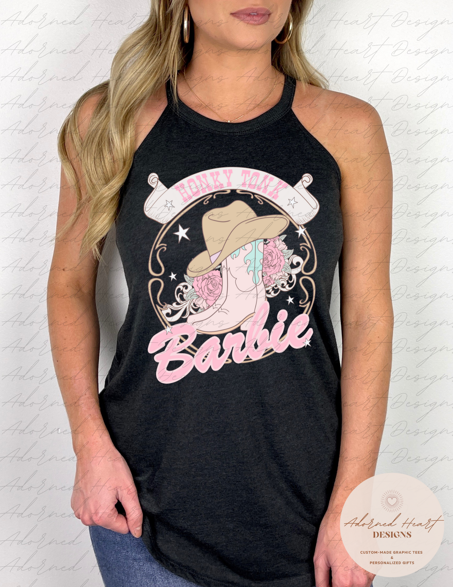 Vintage Honky Tonk Barbie Tank