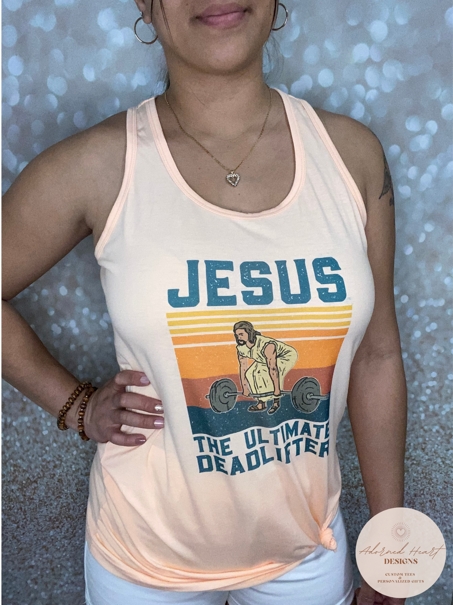 Jesus Ultimate Deadlifter Tank Top