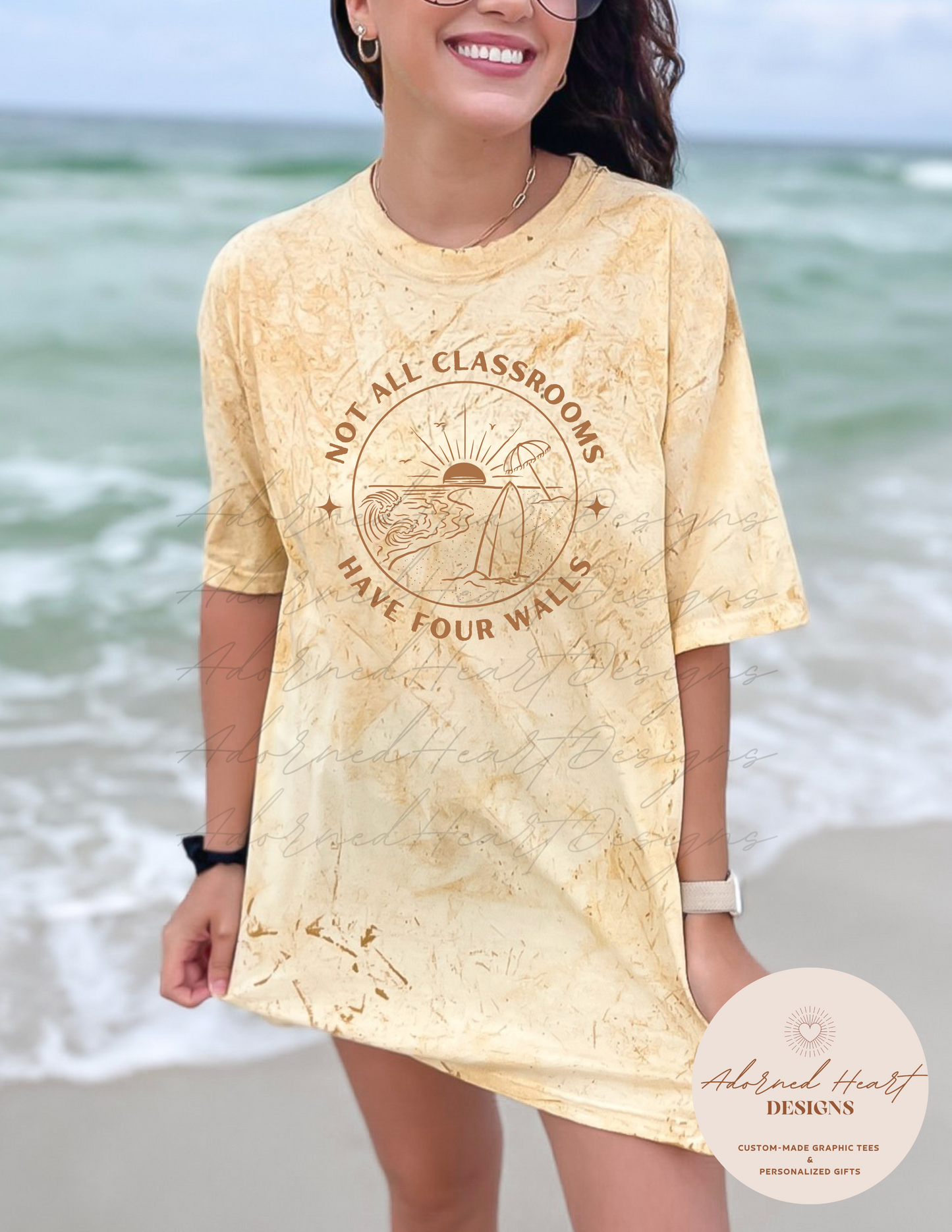 Not All Classrooms T-Shirt (Beach)