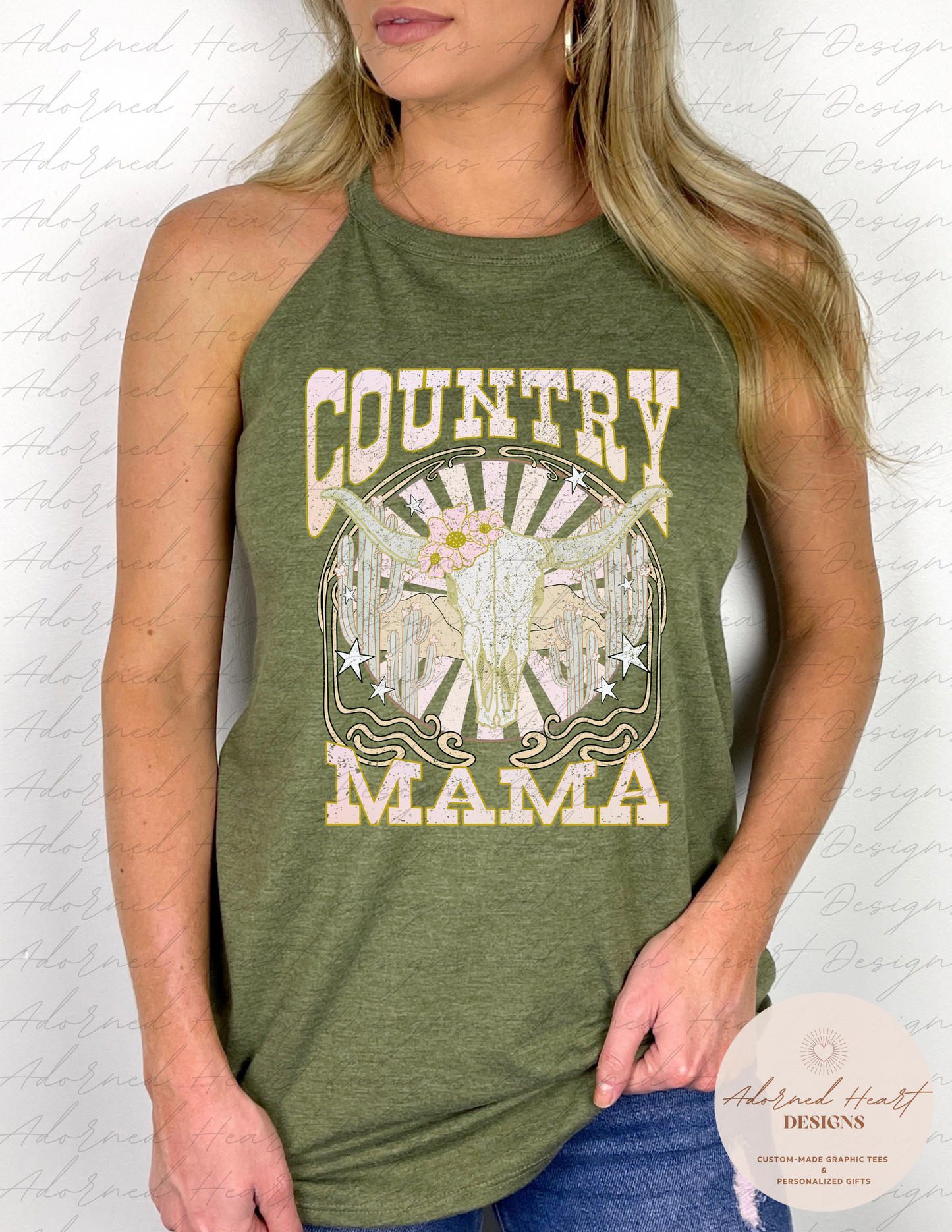Vintage Country Mama Tank