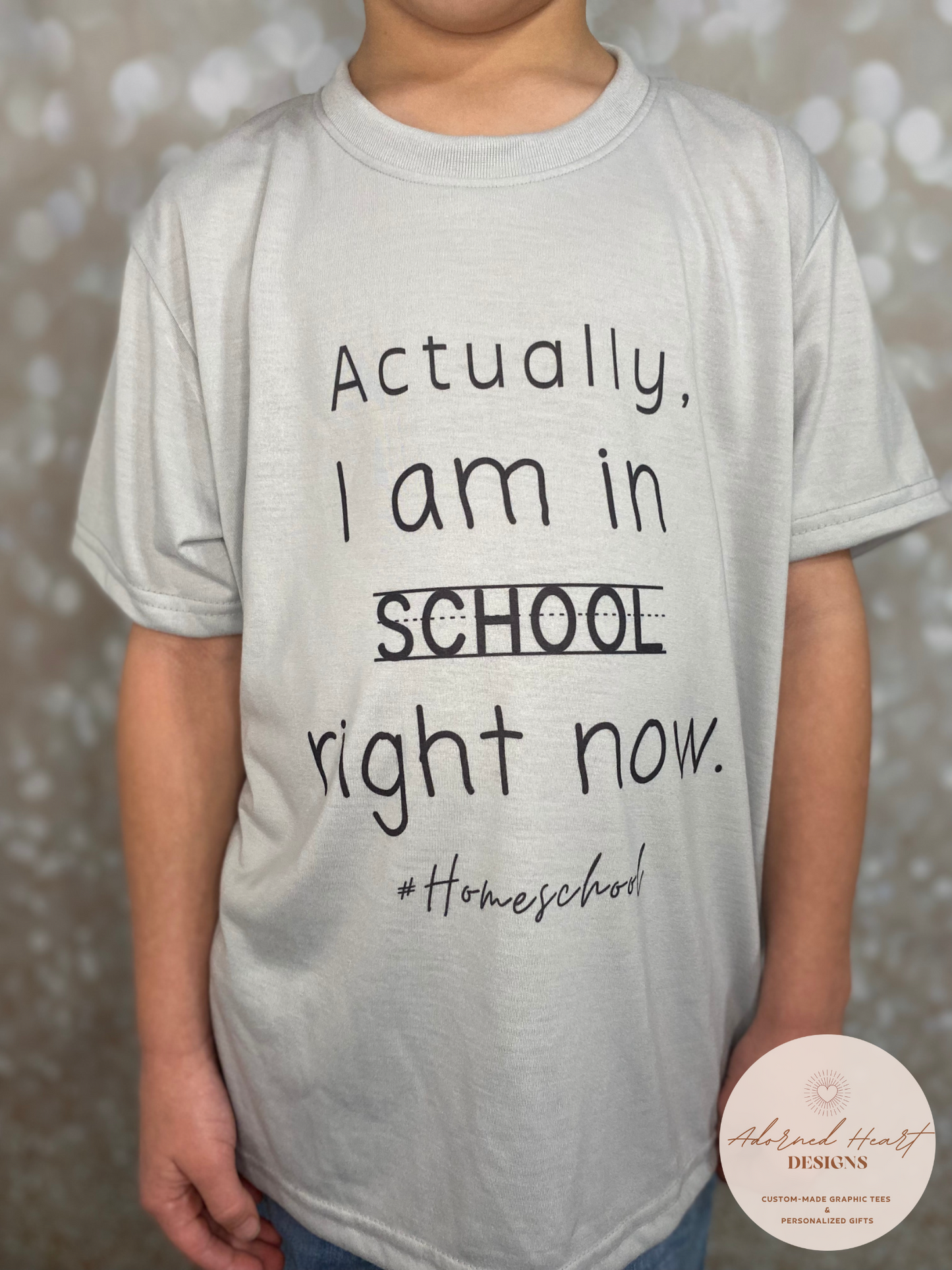 Actually I am In School Youth T-Shirt